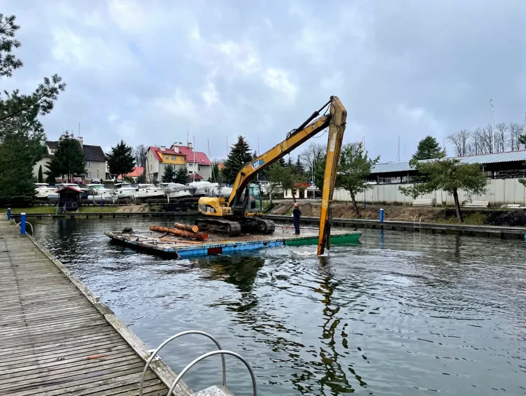 gizycko pomost budowa