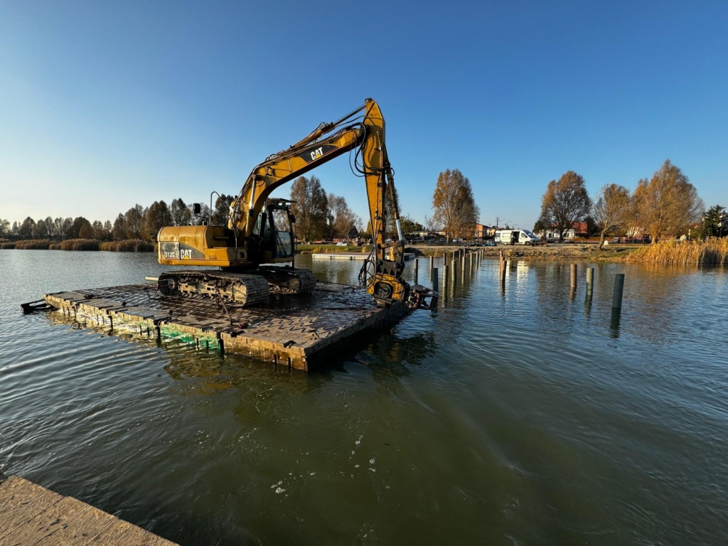 wbijanie pali pomost mragowo