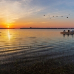jezioro powidzkie wschod slonca jezioro powidzkie wschod slonca