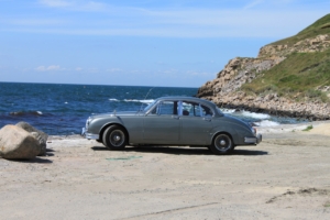 bornholm automobil baltic sea