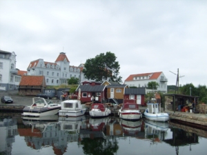 bornholm port jachtowy lodzie motorowe