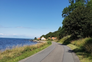 droga bornholm widok baltyk