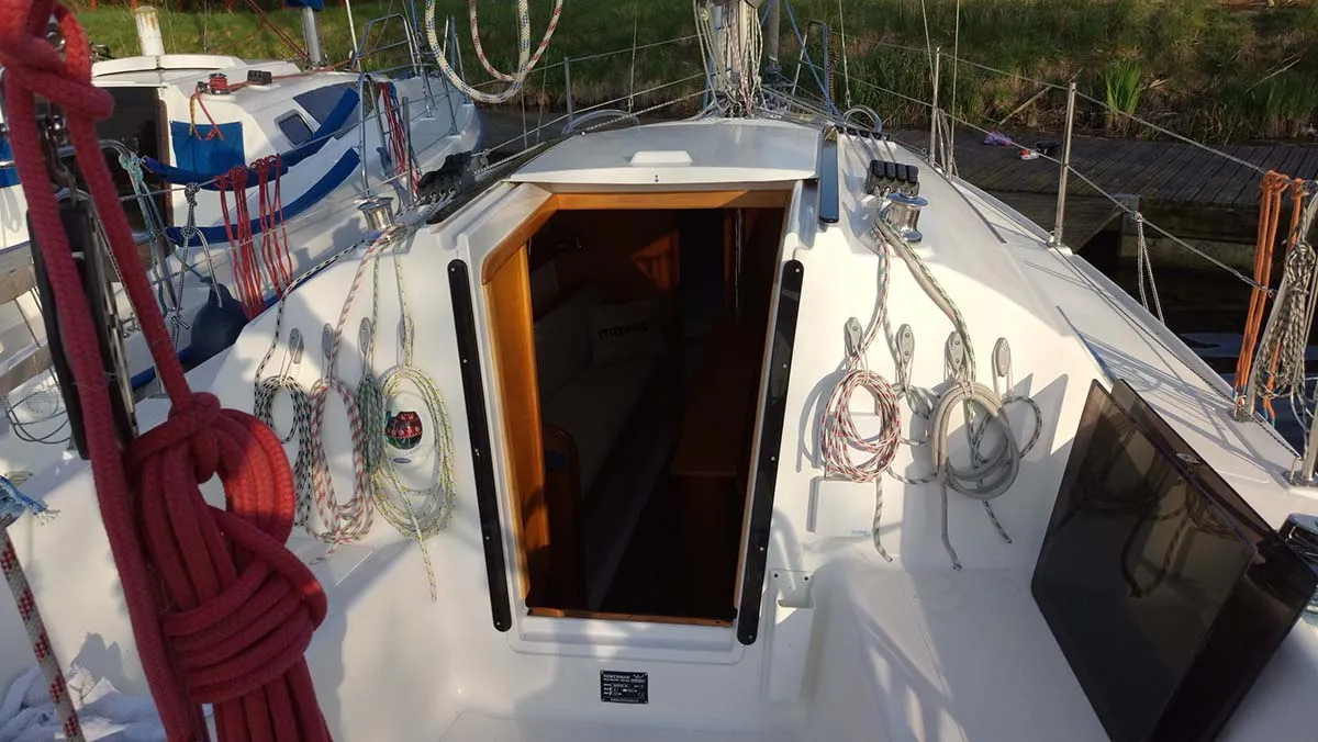 maxus28 jacht zaglowy zalew wiślany