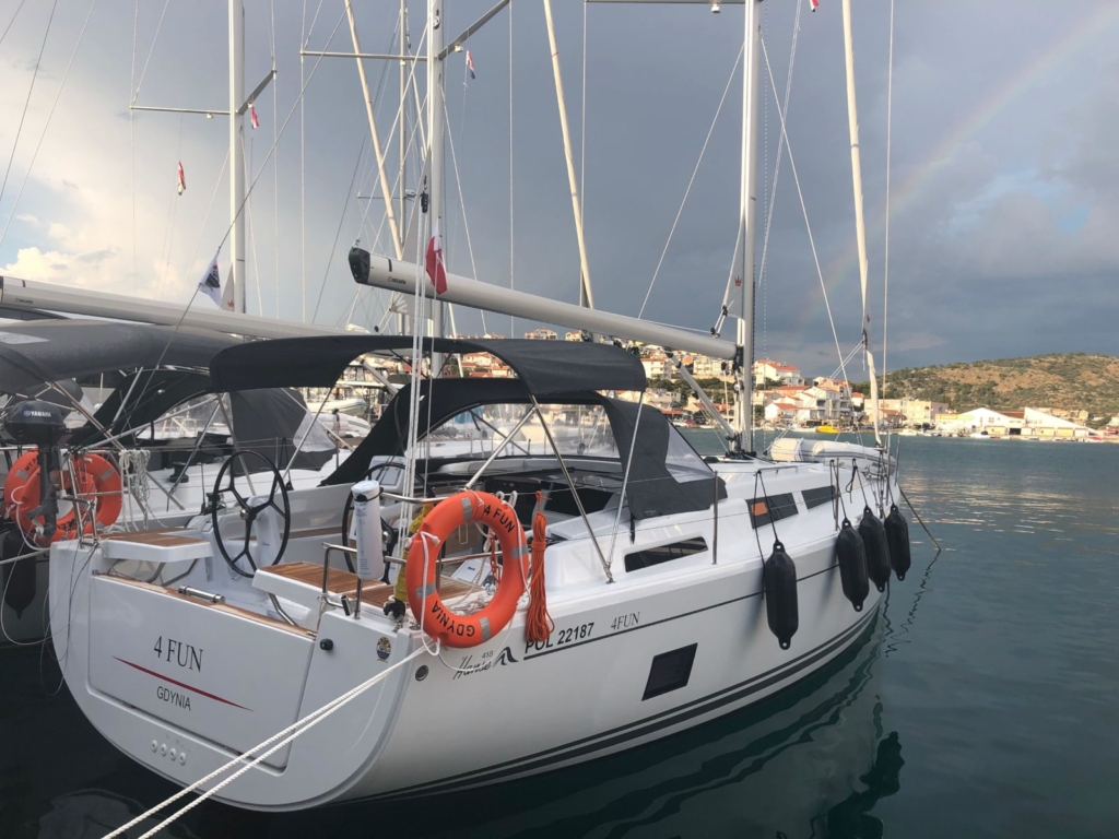 kamini 4fun–hanse 418 jacht zaglowy