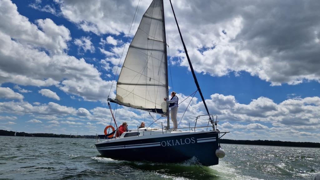 jacht zaglowy czaplinek