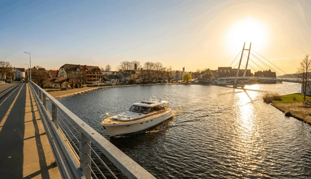 mikolajki lodz motorowa houseboat