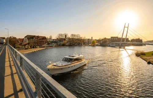 mikolajki lodz motorowa houseboat